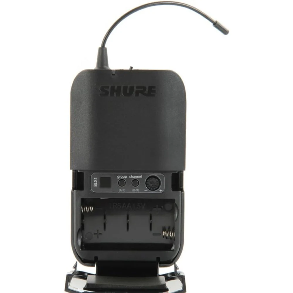 SHURE BLX BLX1288/CVL Dual Combo Wireless Mic System K14 - Image 6