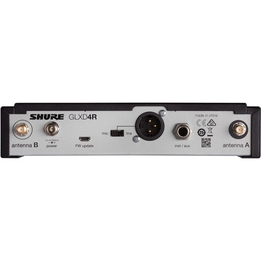 Shure GLX-D GLXD24R/Beta58A Digital Wireless Handheld Microphone System Rackable - Image 2