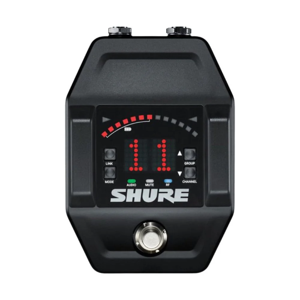 SHURE GLXD16+ DUAL Band Wireless Guitar Pedal System w/ Built-in Tuner - Image 3