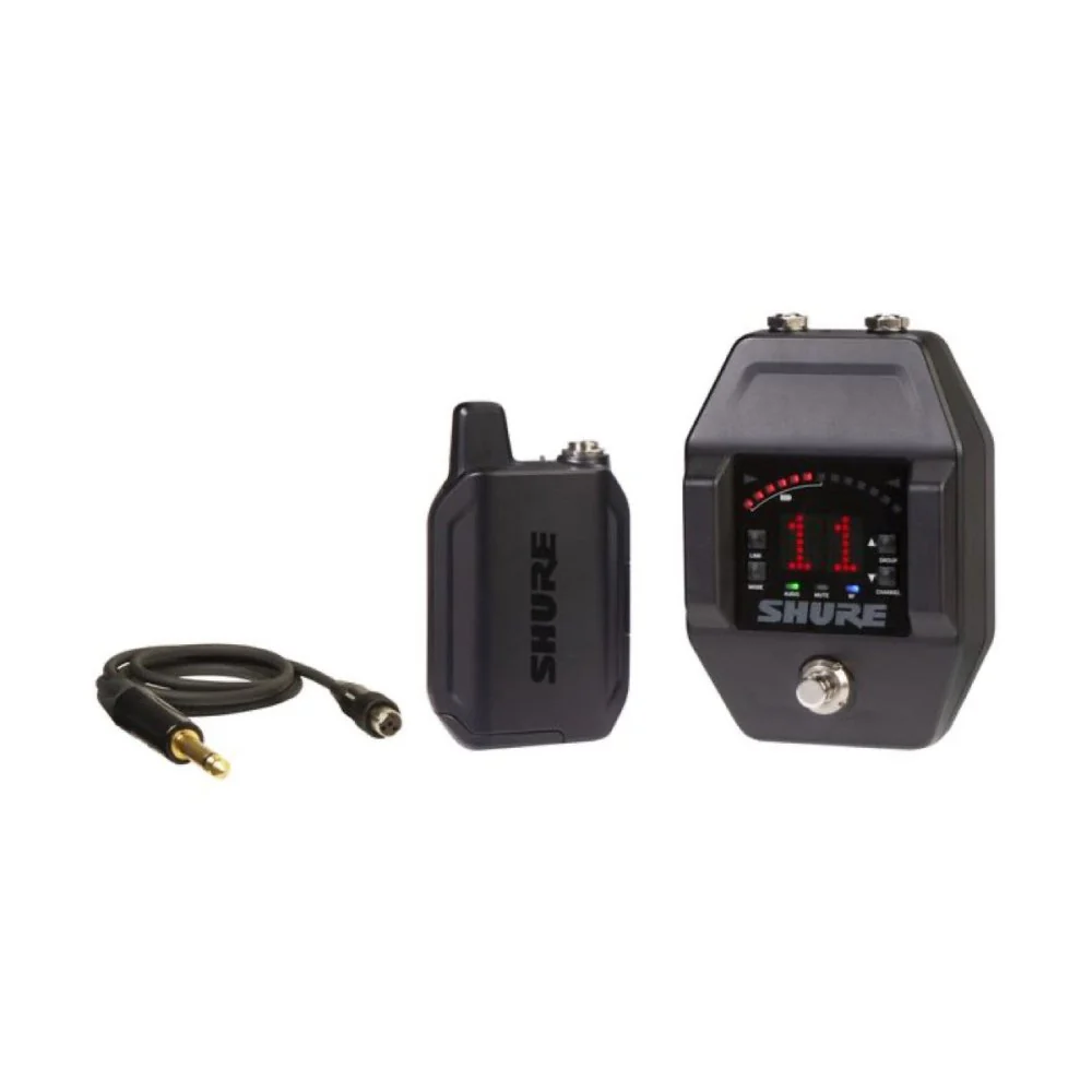 SHURE GLXD16+ DUAL Band Wireless Guitar Pedal System w/ Built-in Tuner - Image 4