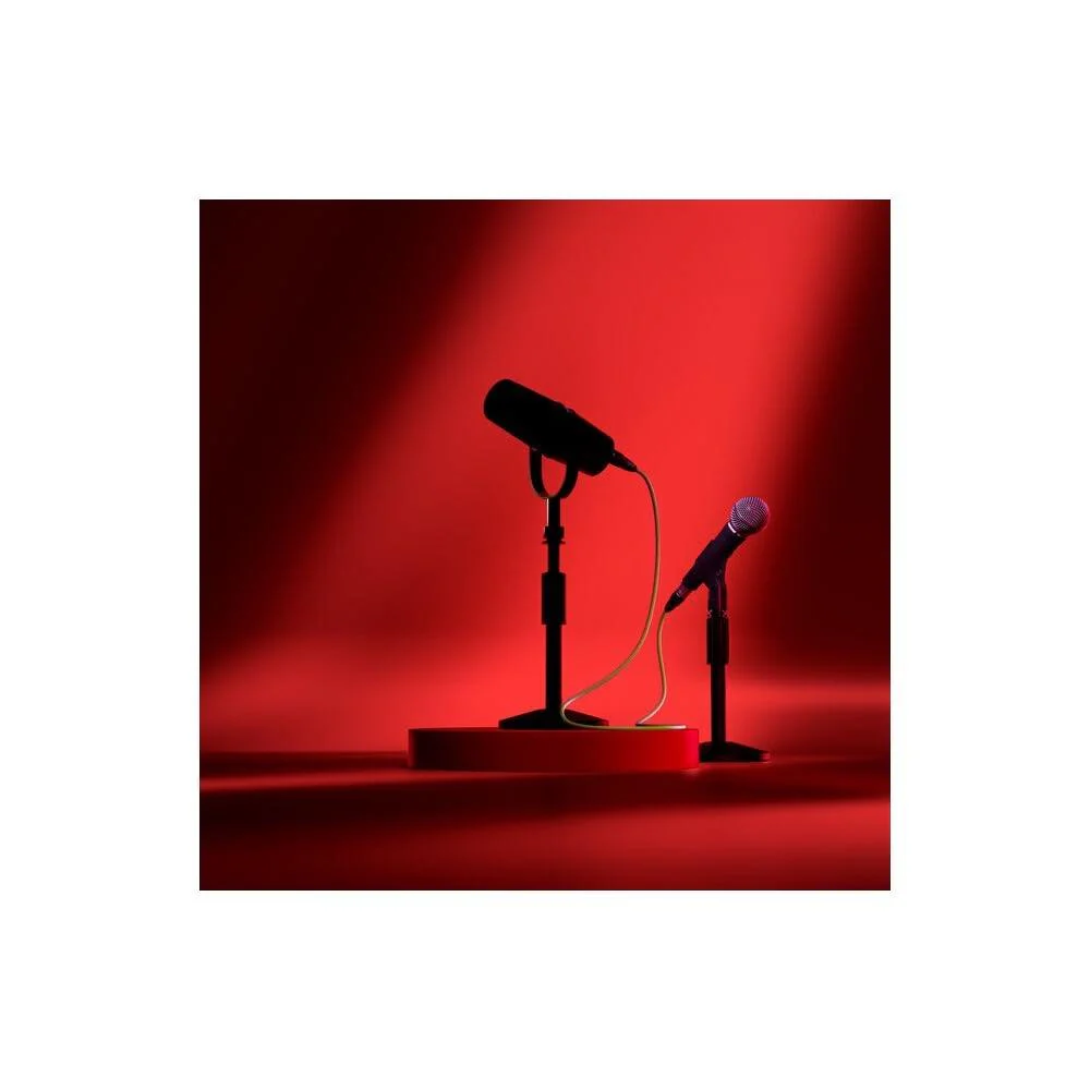 SHURE Motiv MV7i 2Ch Smart Microphone & USB-C Audio Interface w/ LED Touch Panel Black - Image 4
