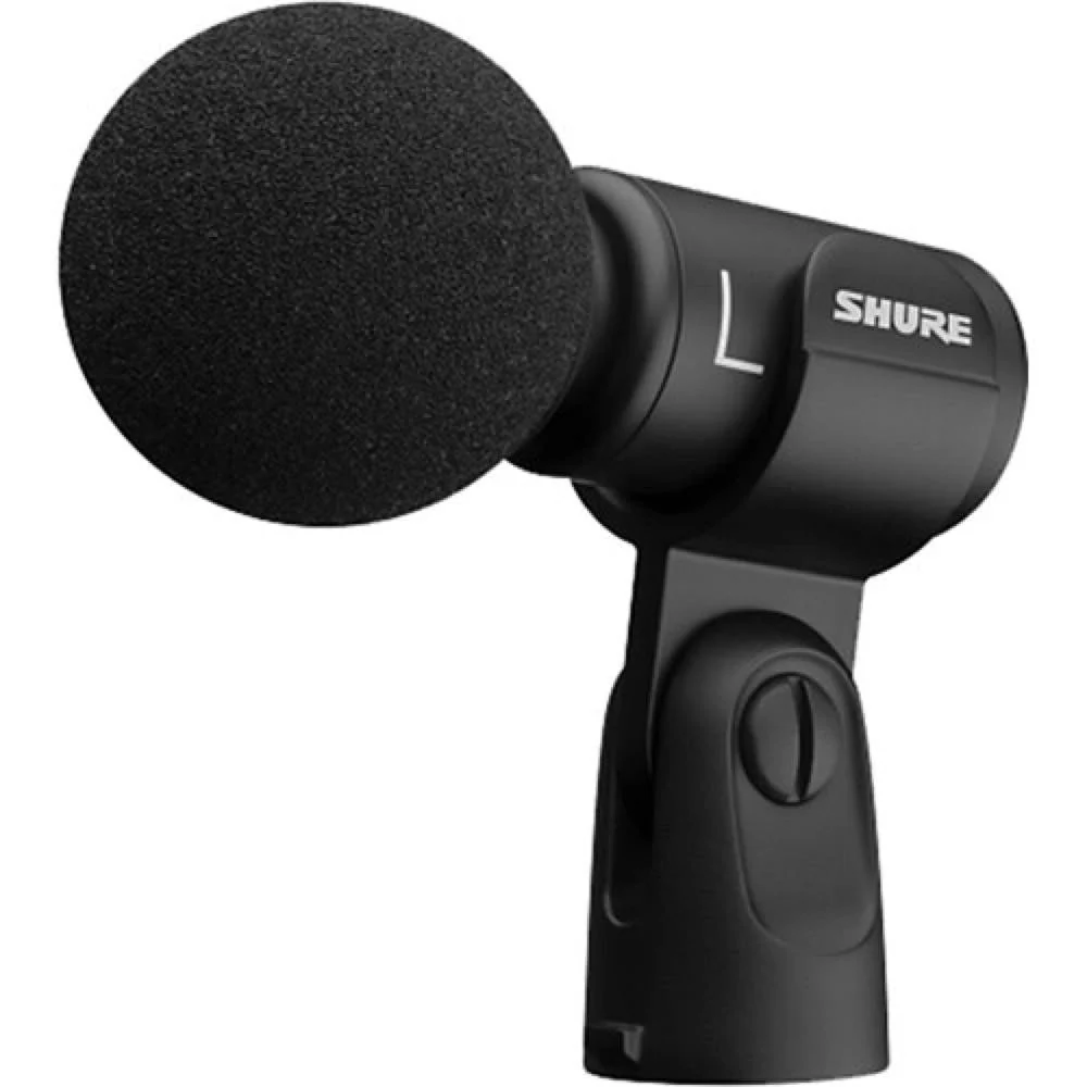Shure MV88+ External Stereo Microphone for Mobile Device USB-C & Lightining Cable - Image 3