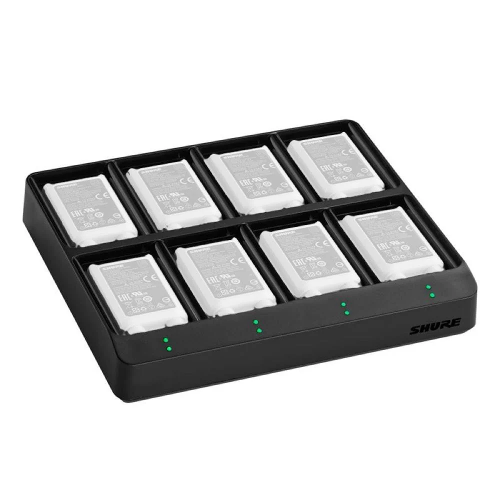 SHURE SBC80-903 8-Bay Battery Charger for SLXD SB903