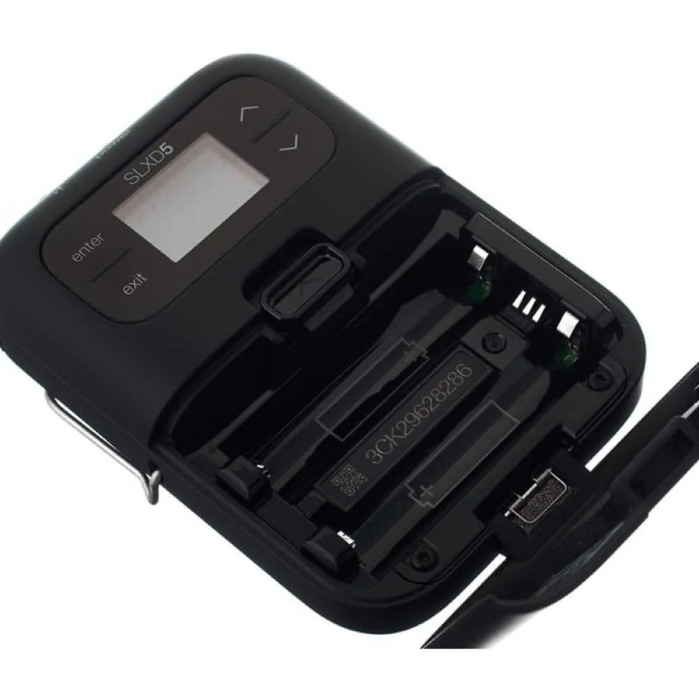 SHURE SLX-D SLXD15 w/ WL185 Lapel Mic SLXD1 Body Pack Transmitter & SLXD5 Bodypack Receiver UHF Wireless Set - Image 7