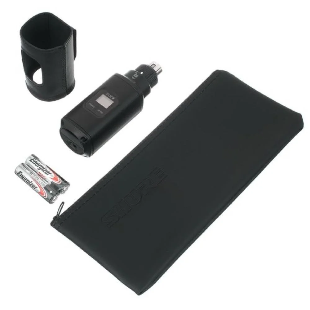 SHURE SLX-D SLXD35 SLXD3 XLR Transmitter & SLXD5 Bodypack Receiver UHF Wireless Set - Image 4