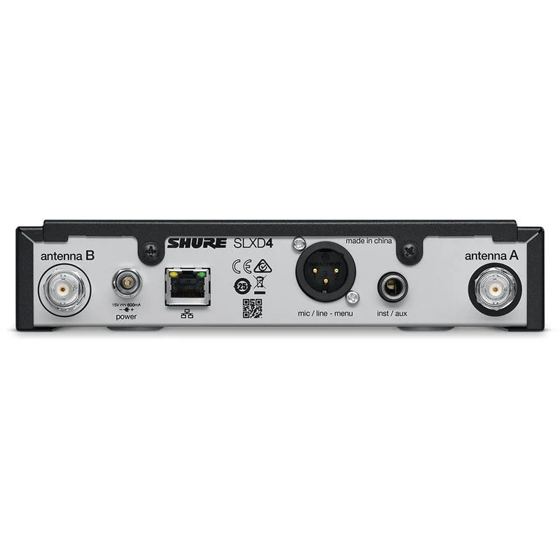 SHURE SLXD4 Digital Wireless Receiver Rack Unit - Image 2