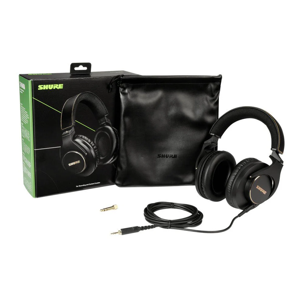 SHURE SRH840A Closed-back Pro Studio Monitor Headphones - Image 5