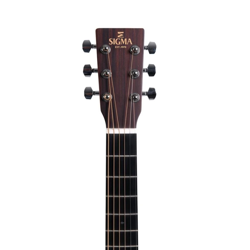 Sigma TM-12E Travel Guitar Series Acoustic Electric w/ GigBag - Image 4