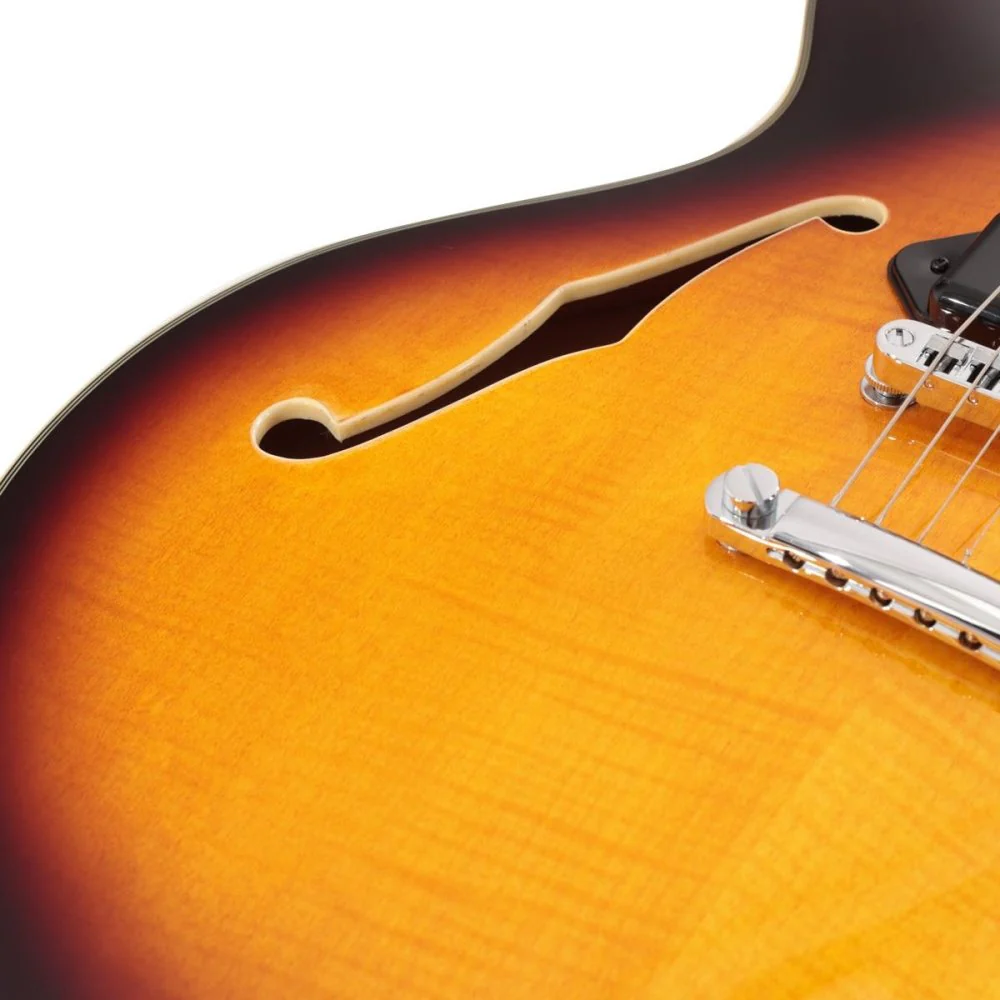 Sire Larry Carlton H7V DoubleCut Hollow-Body P90 Pickups w/ Premium GigBag - Image 12