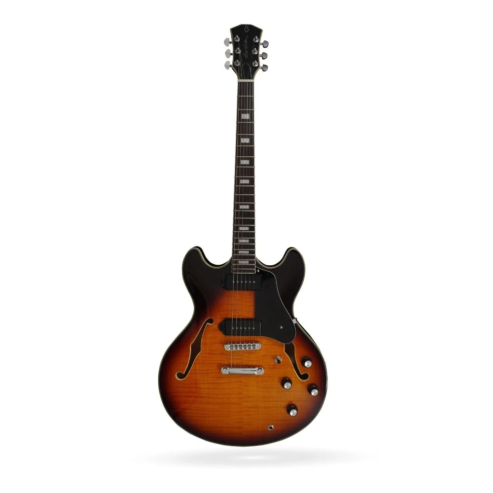 Sire Larry Carlton H7V DoubleCut Hollow-Body P90 Pickups w/ Premium GigBag - Image 16