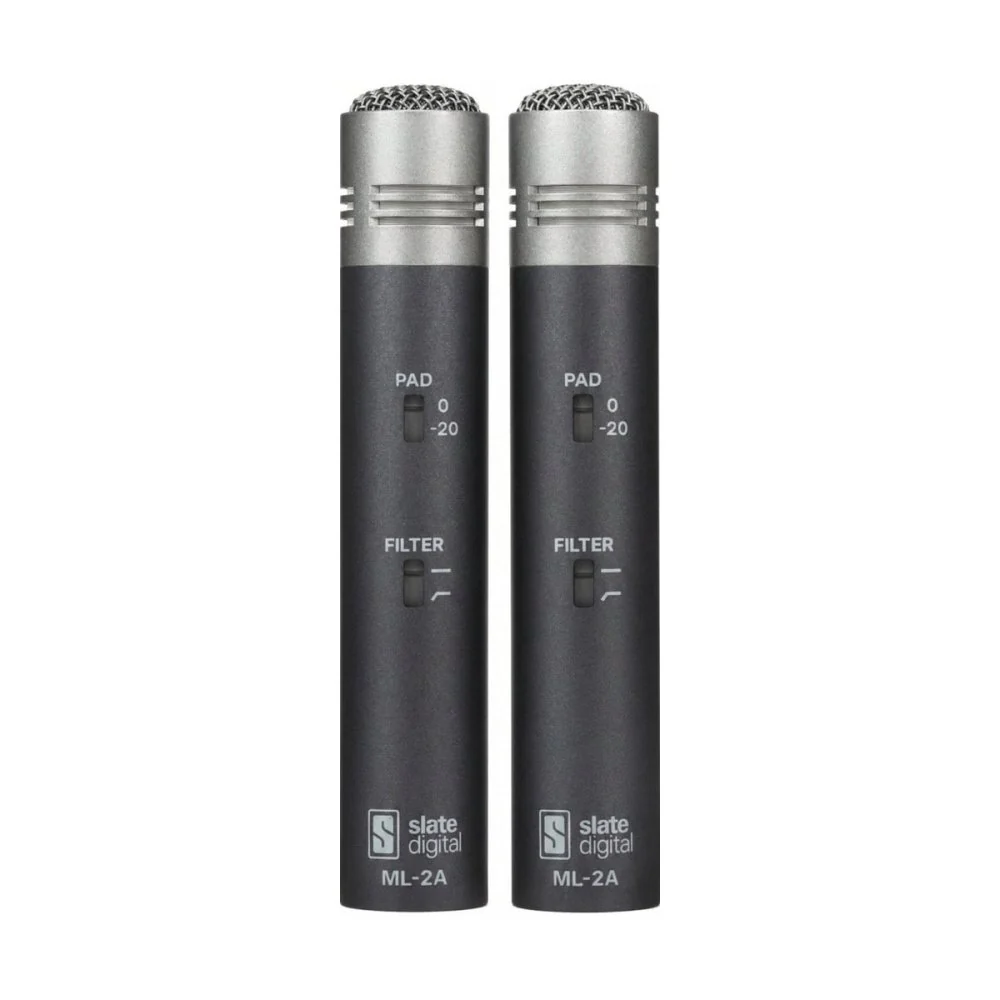 Slate Digital ML-2A Small-Diaphragm Condenser Modeling Microphone Matched Pair - Image 2