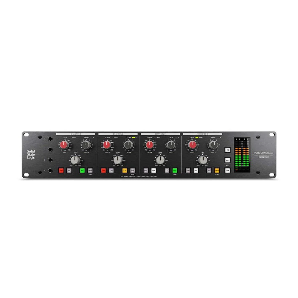 Solid State Logic SSL PURE DRIVE Quad 4-Channel Microphone Preamp - Image 2