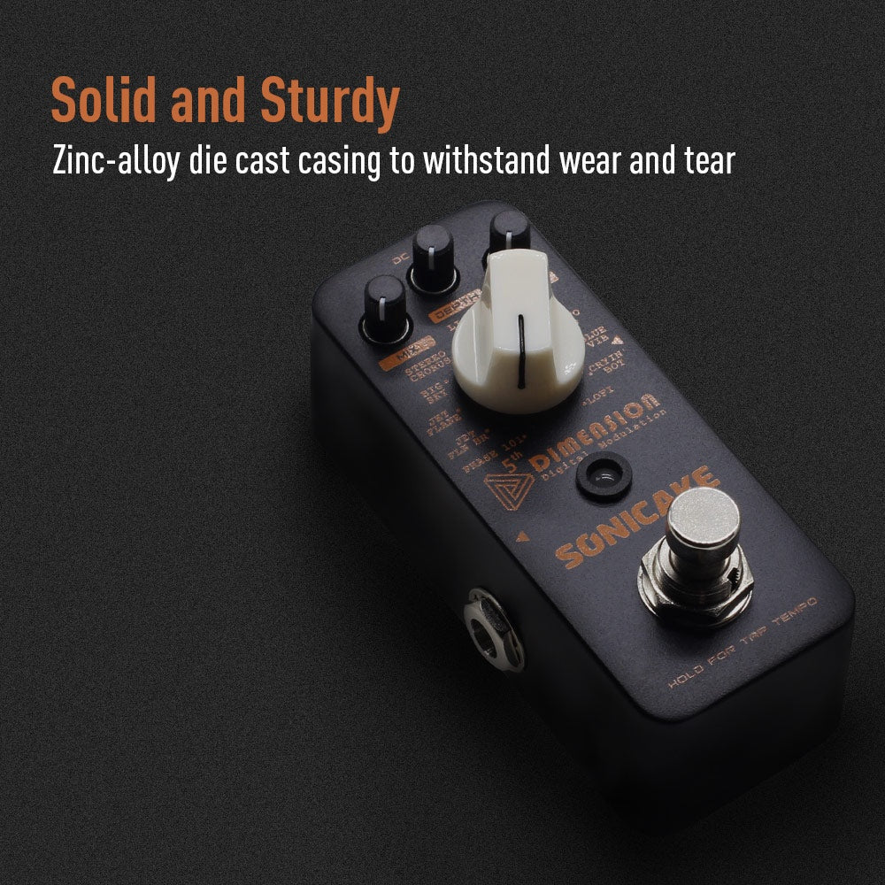 Sonicake - 5th Dimension Chorus Mini Guitar Pedal - Image 5