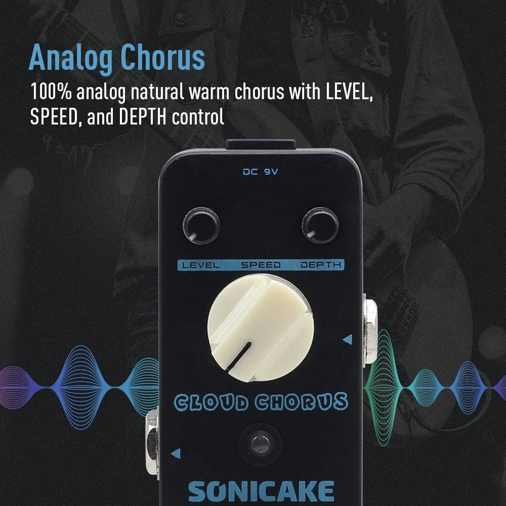 Sonicake - Analog Cloud Chorus - Mini Guitar Pedal - Image 2