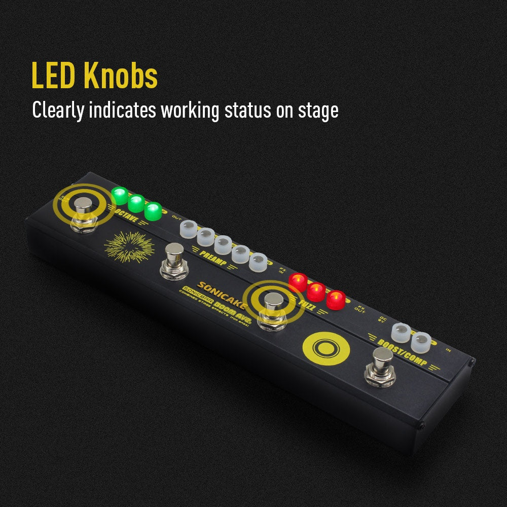 Sonicake - Boom Ave. - SonicBar Guitar Pedal & Bass - Image 5