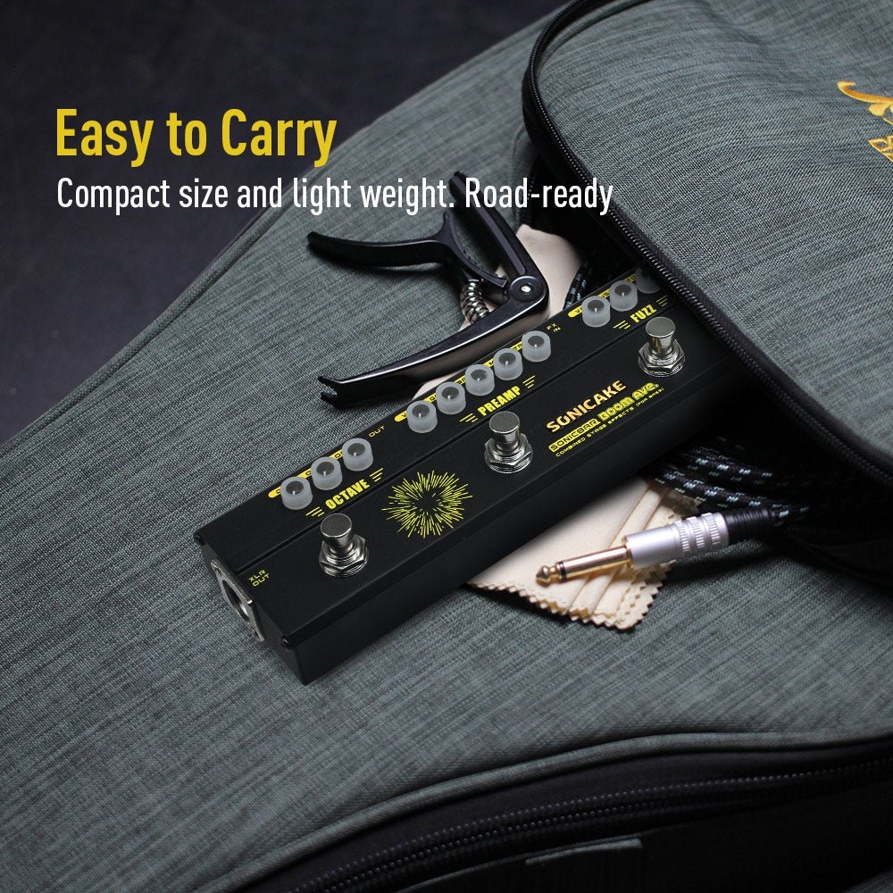 Sonicake - Boom Ave. - SonicBar Guitar Pedal & Bass - Image 6