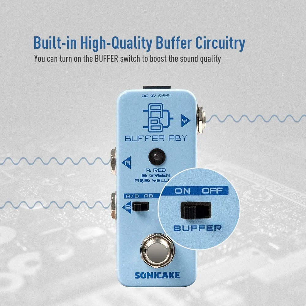Sonicake - Buffered ABY - Mini Guitar Pedal - Image 2