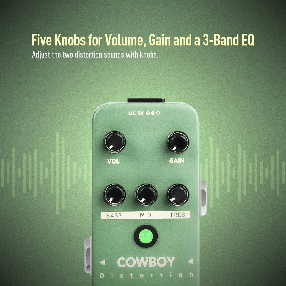 Sonicake - Cowboy Distortion - Mini Guitar Pedal - Image 3