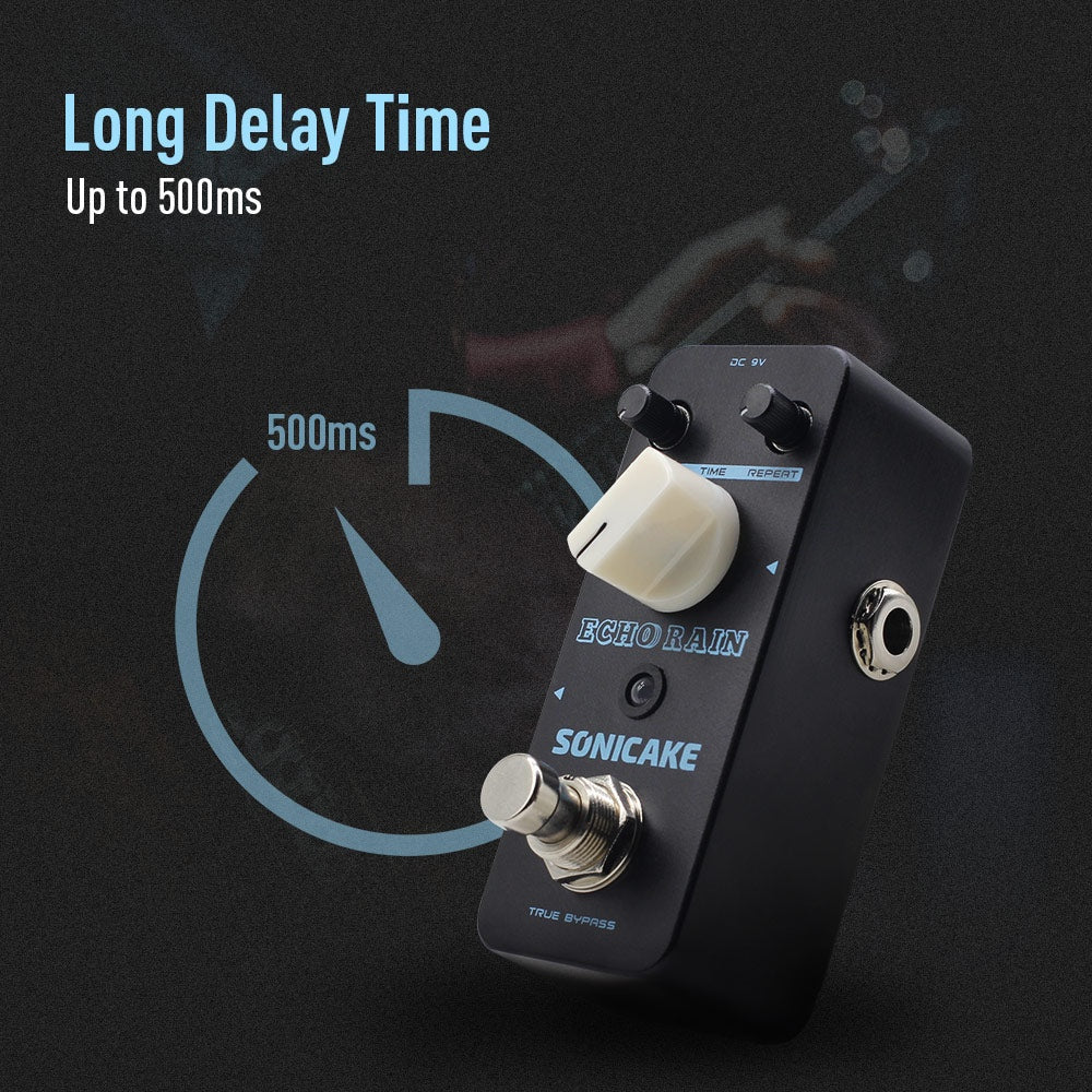 Sonicake - Echo Rain Delay - Mini Guitar Pedal - Image 4