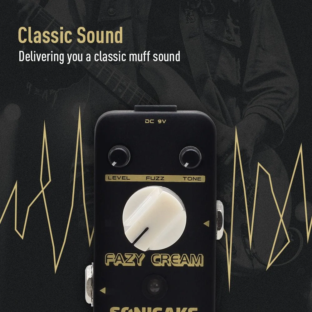 Sonicake - Fazy Cream Fuzz - Mini Guitar Pedal - Image 2