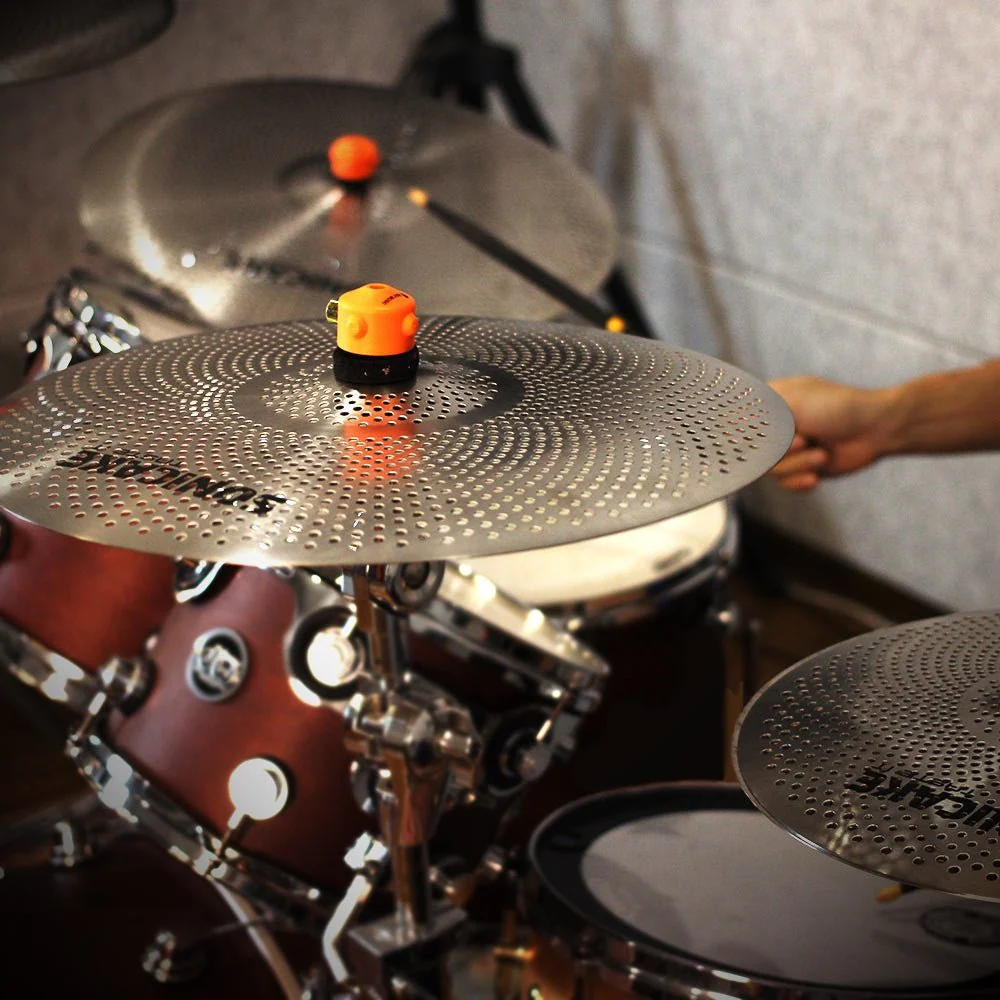 Sonicake - Low Volume Mute Cymbal set Silver (5 Pack) - Image 7