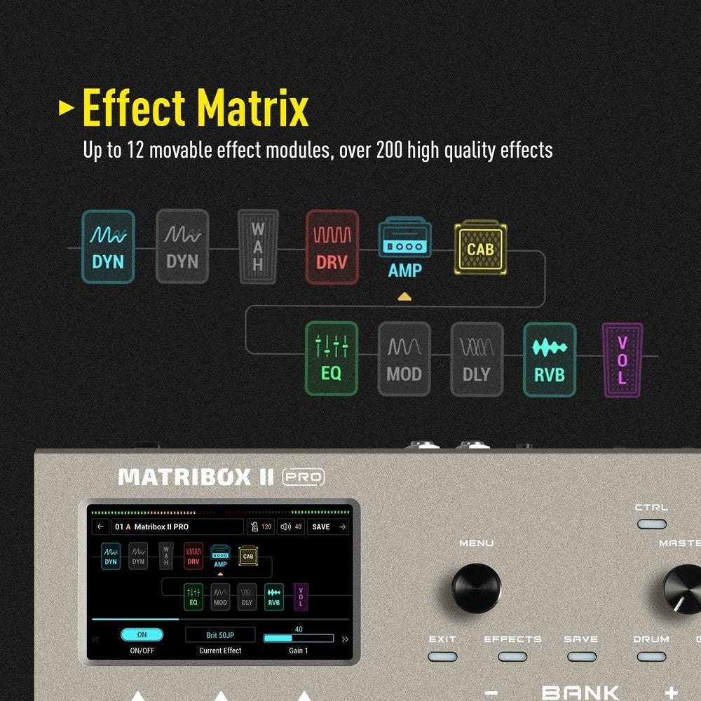 Sonicake - Matribox II Pro - Multi-Effects Guitar Pedal - Image 4