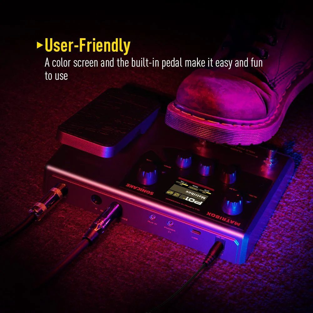 Sonicake - Matribox - Multi-Effects Guitar Pedal - Image 5