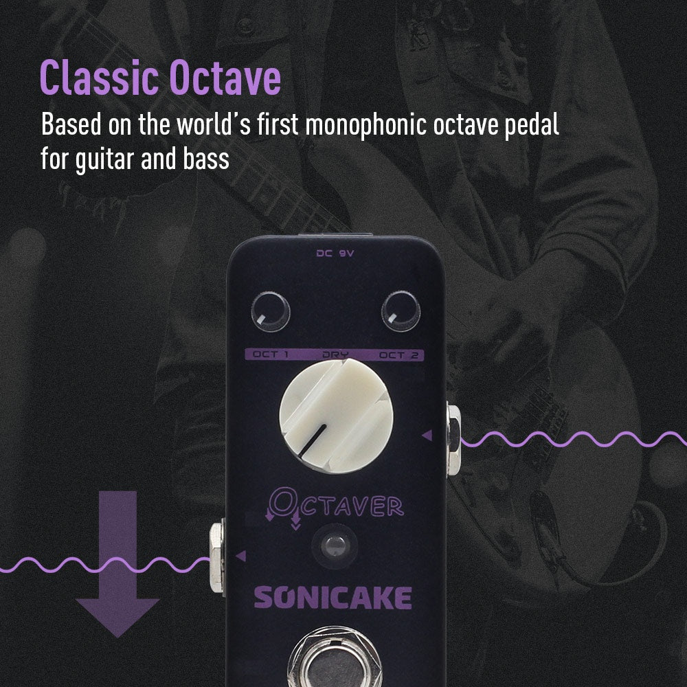 Sonicake - Octaver - Mini Guitar Pedal - Image 2