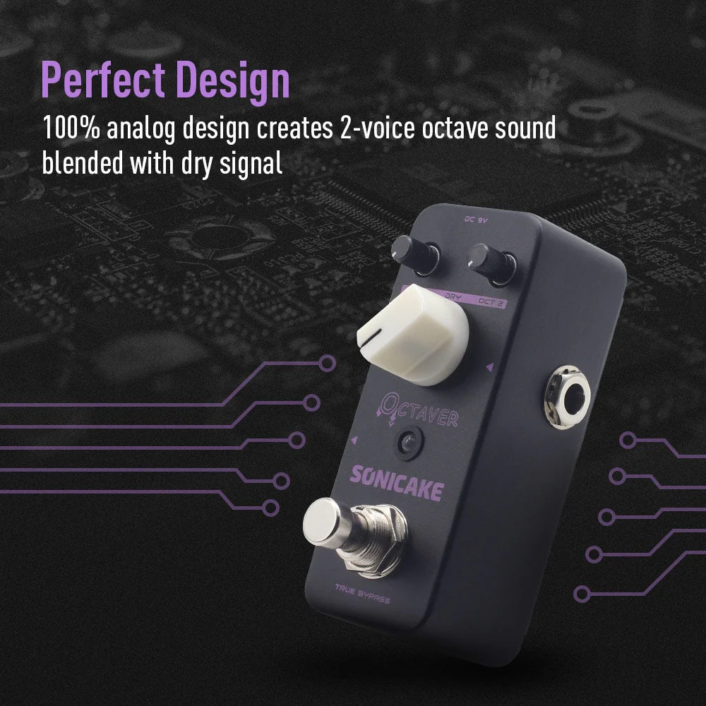Sonicake - Octaver - Mini Guitar Pedal - Image 3