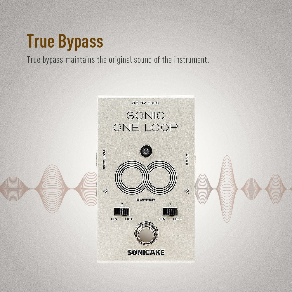 Sonicake - One Loop Liner Selctor / AB / Buffer- Guitar Pedal - Image 6