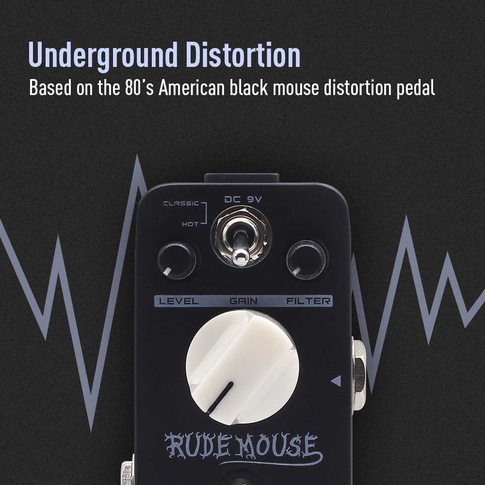 Sonicake - Rude Mouse Distortion - Mini Guitar Pedal - Image 2