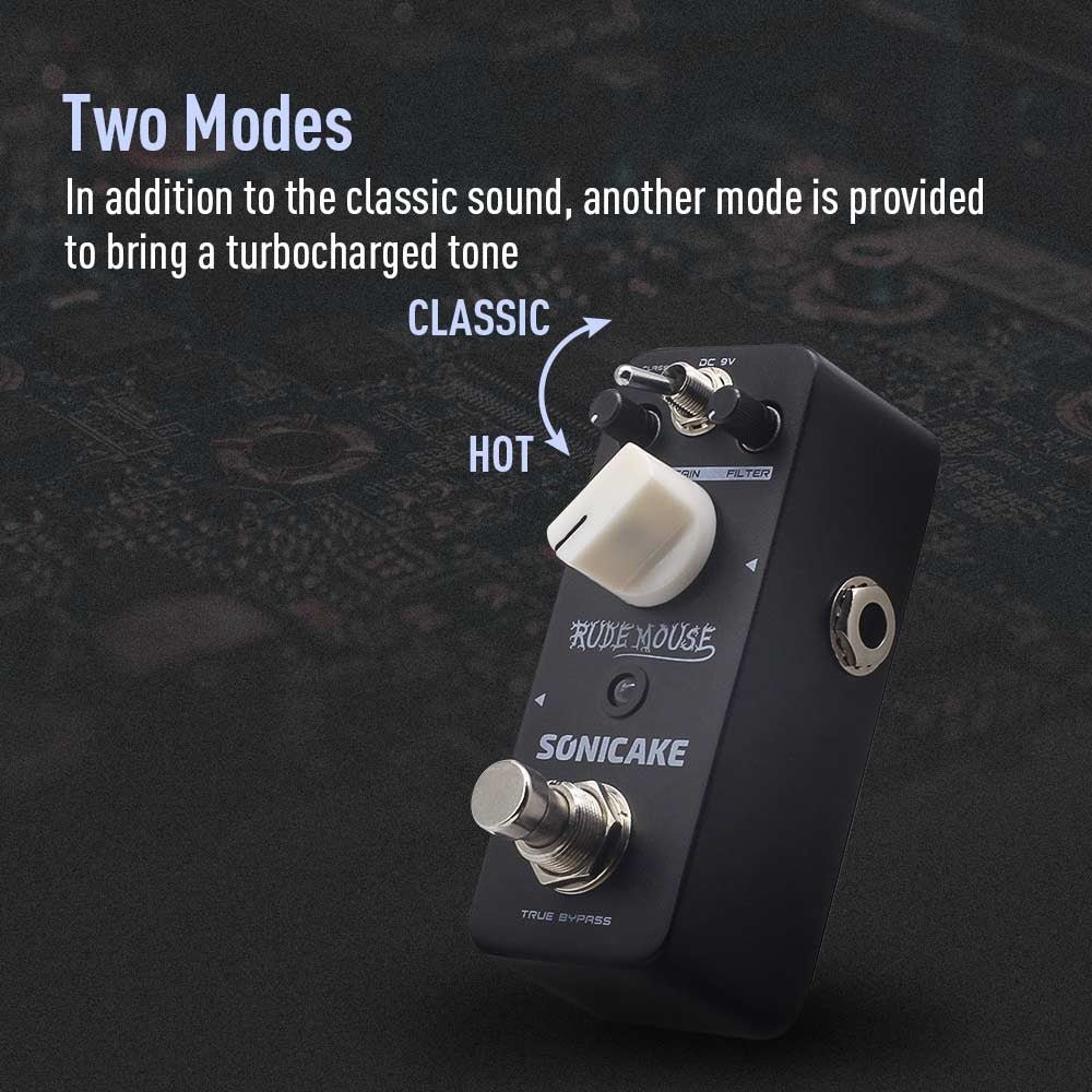 Sonicake - Rude Mouse Distortion - Mini Guitar Pedal - Image 3