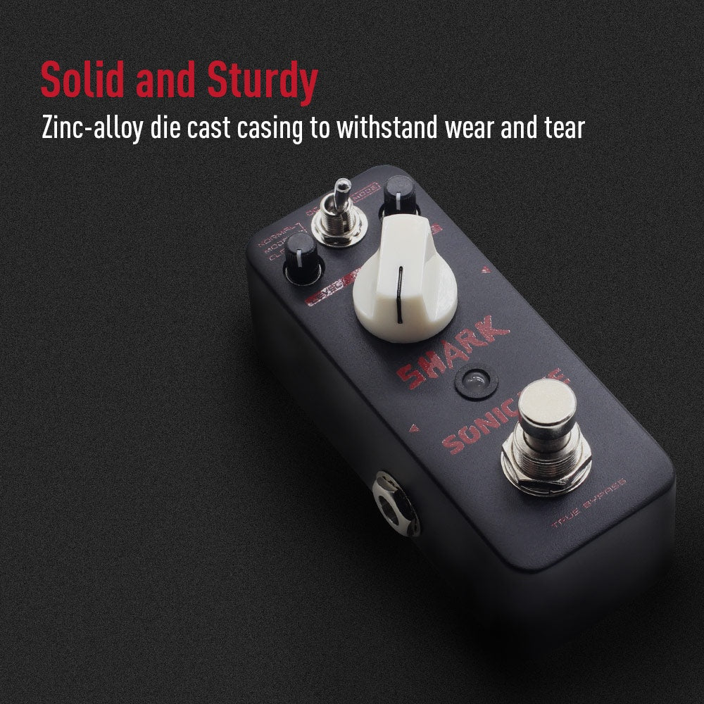 Sonicake - Shark Triple Distortion - Mini Guitar Pedal - Image 5