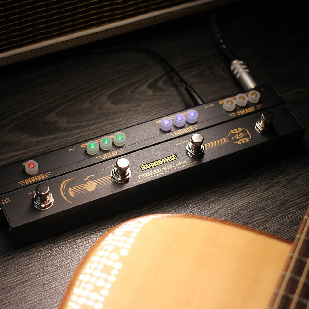 Sonicake - Sonic Wood Acoustic Guitar Pedal - SonicBar - Image 7