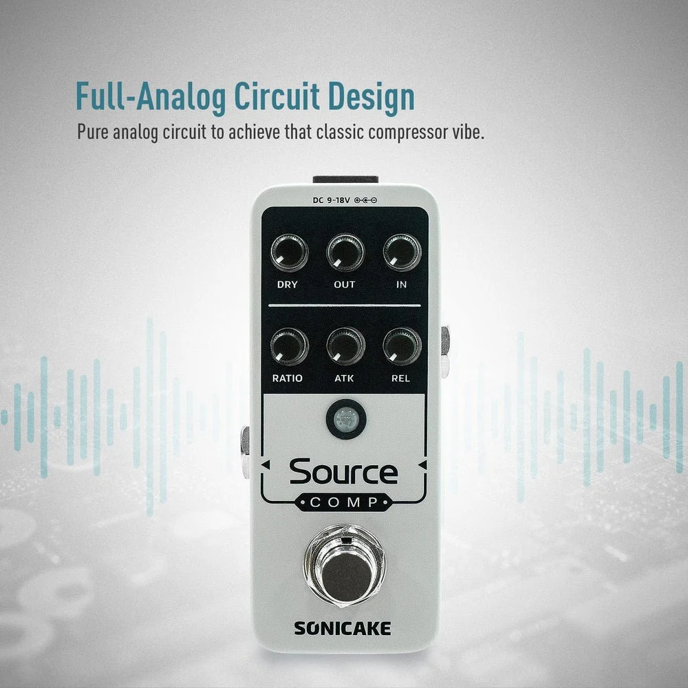 Sonicake - Source Comp 1176 Style Compressor - Mini Guitar Pedal - Image 2