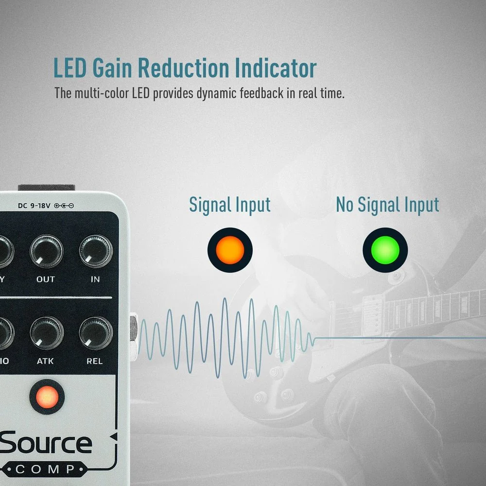 Sonicake - Source Comp 1176 Style Compressor - Mini Guitar Pedal - Image 3
