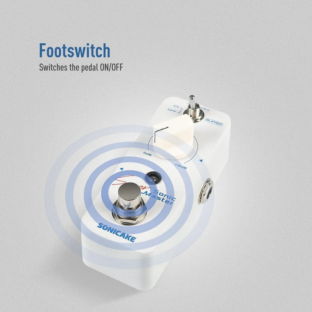 Sonicake - Super Master Clean Boost - Mini Guitar Pedal - Image 4