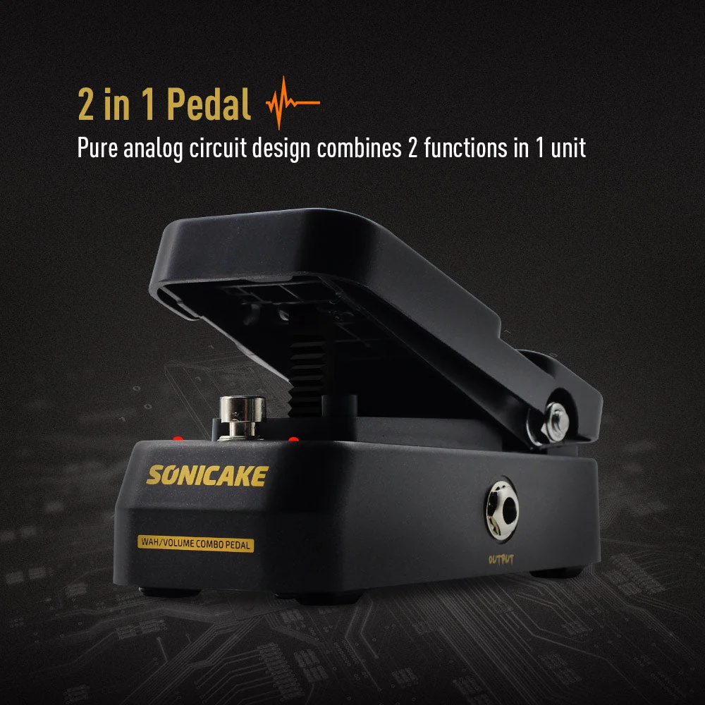 Sonicake - VolWah - Volume / Expression Guitar Pedal