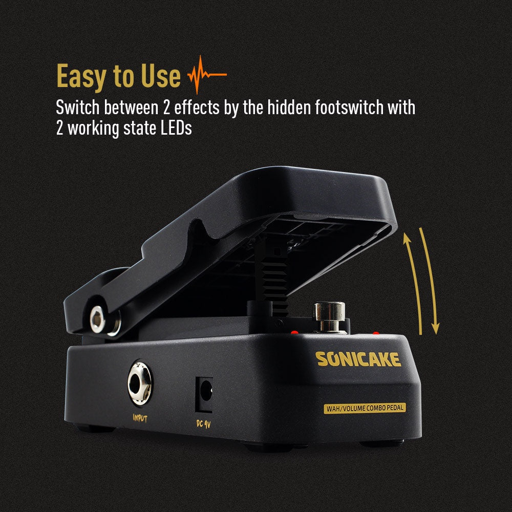 Sonicake - VolWah - Volume / Expression Guitar Pedal - Image 4