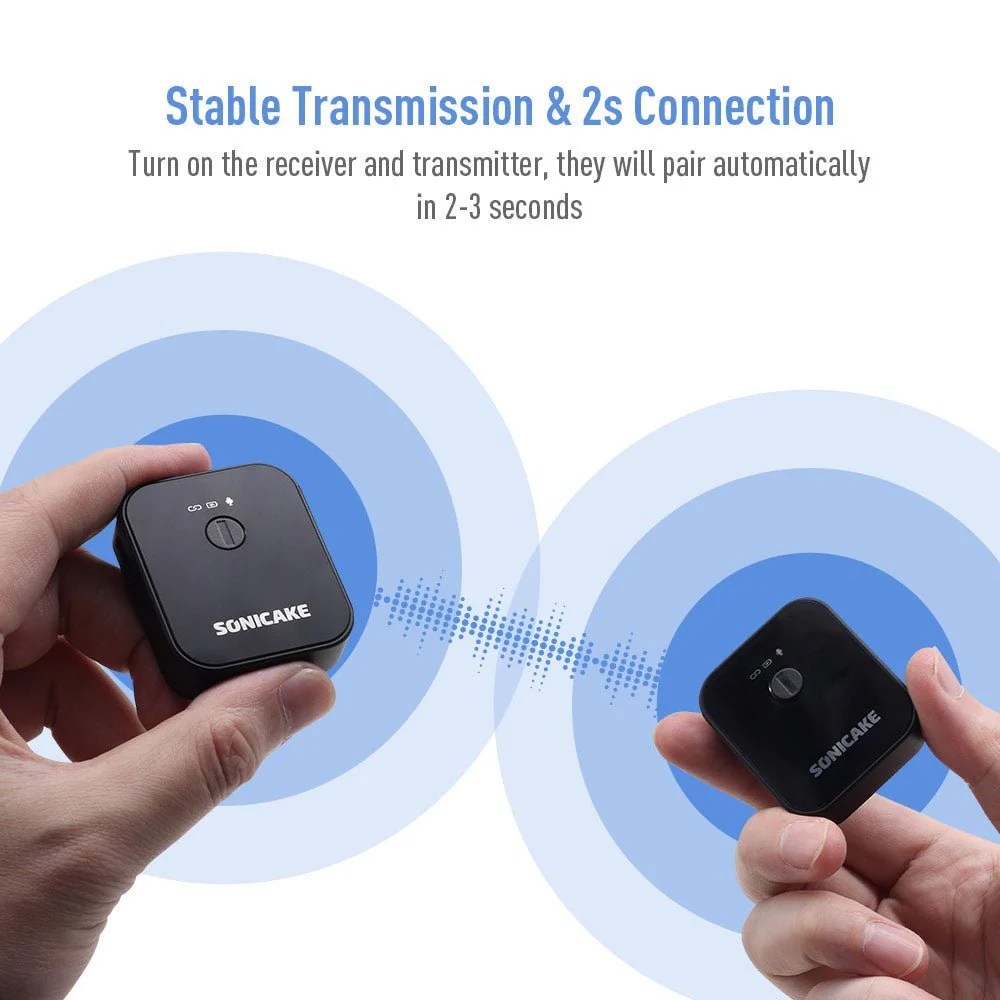 Sonicake - Wireless Mic System for Phones, Interviews, Youtube ETC - Image 3