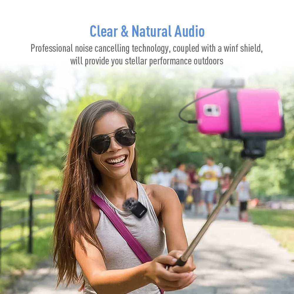 Sonicake - Wireless Mic System for Phones, Interviews, Youtube ETC - Image 6