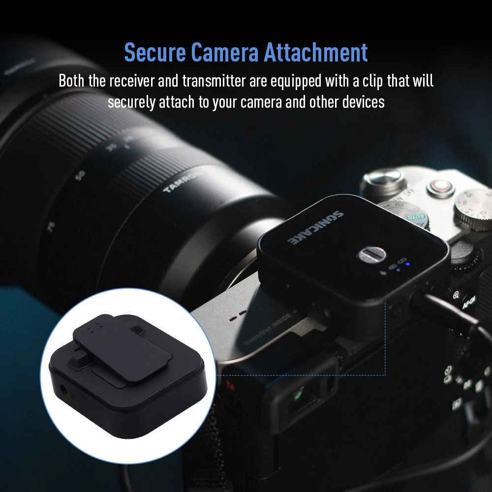 Sonicake - Wireless Mic System for Phones, Interviews, Youtube ETC - Image 7