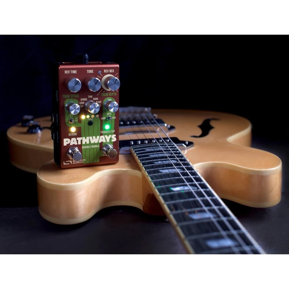 Source Audio PATHWAYS Stereo Reverb & Tremolo Pedal - Image 3