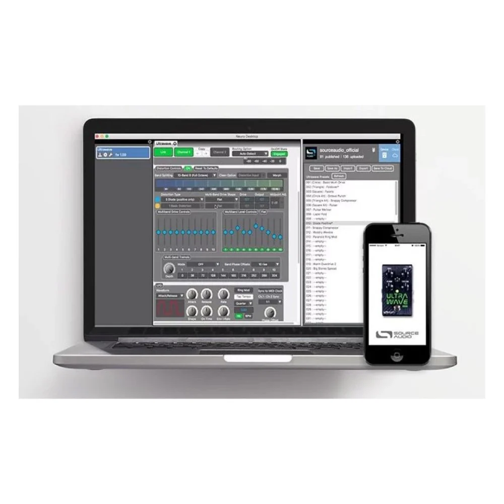 Source Audio ULTRAWAVE BASS Stereo Multiband Bass Processor - Image 3
