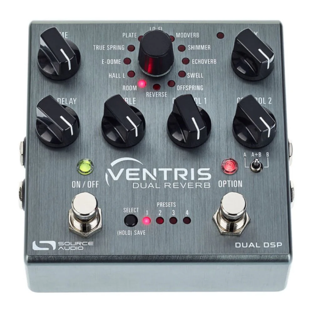Source Audio VENTRIS Dual Stackable Stereo Reverb 14 Modes - Image 3