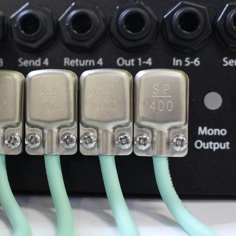 SquarePlug SP400 Low Profile Flat Right Angle TS Connector up to 4.6mm OD - Image 11
