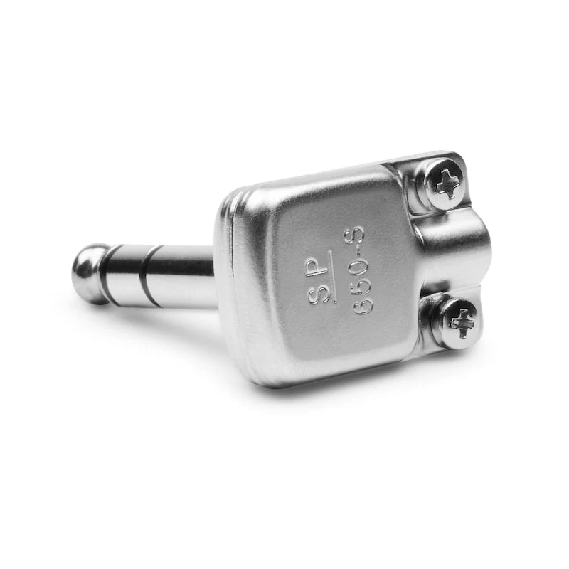 SquarePlug SP650-S Low Profile Flat Right Angle TRS Connector up to 6.3mm OD - Image 3