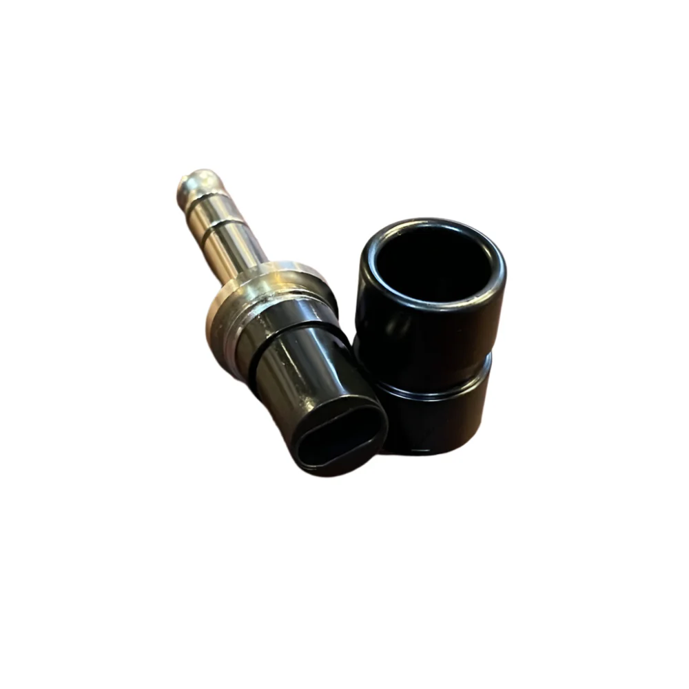 SquarePlug SPS7-S Short Body Straight TRS Connector w/ oblong shaped ring for Y-Cable - Image 4