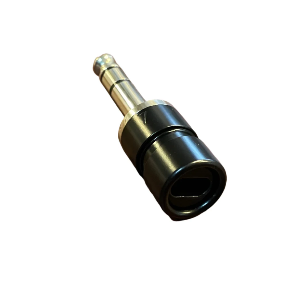 SquarePlug SPS7-S Short Body Straight TRS Connector w/ oblong shaped ring for Y-Cable - Image 5
