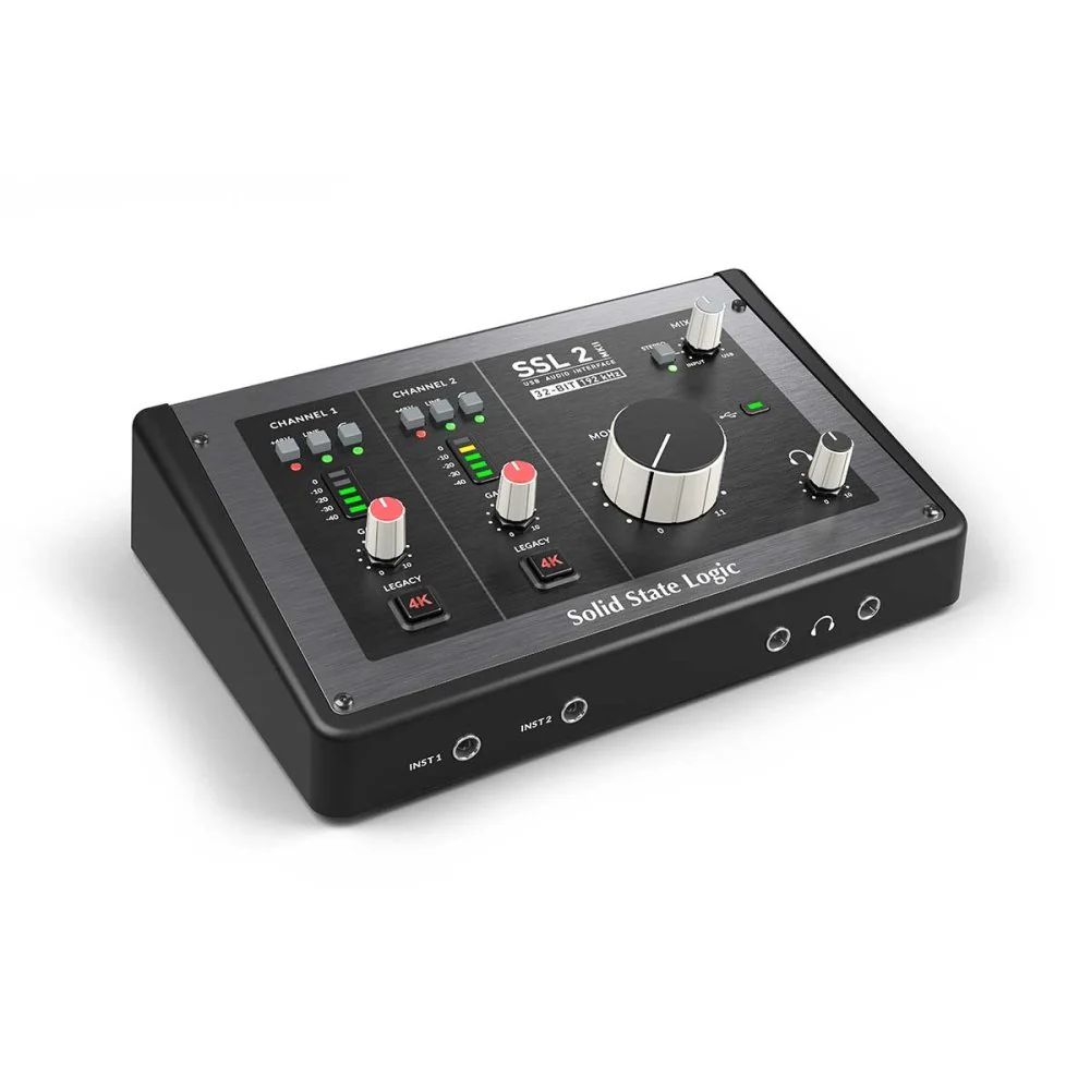 Solid State Logic SSL 2 MK2 2 In 2 Out 32bit USB-C Audio Interface Legacy 4K - Image 2